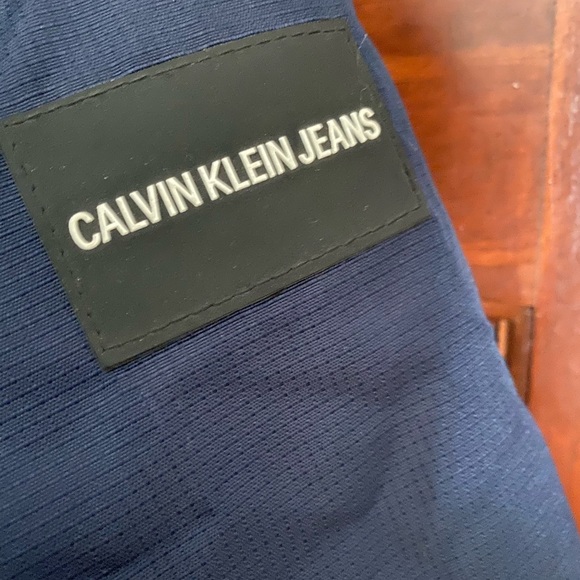 Calvin Klein Jeans kids Navy Blue Winter Coat - Picture 9 of 13